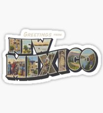 Greetings from New Mexico 1 Sticker