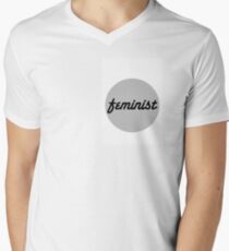 FEMINIST Men's V-Neck T-Shirt