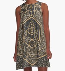 Die innere Wahrheit A-Linien Kleid