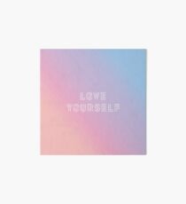 BTS LOVE YOURSELF PASTEL Art Board
