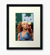 Serena Williams Framed Print