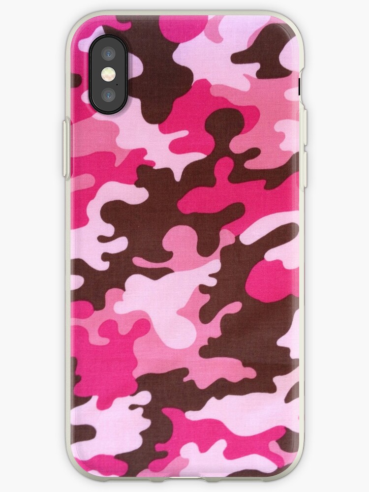 "Pink Camo" iPhone Cases & Covers by Gypsykiss Redbubble