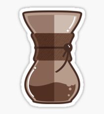 Pour Over Chemex Gourmet Coffee Maker Sticker