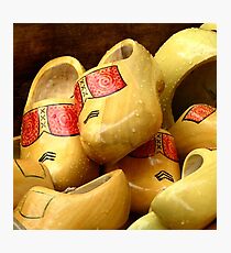 Clogs and Rain so Dutch Photographic Print