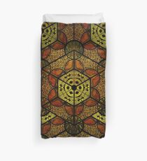 Sacred Geometry TerraCube Duvet Cover