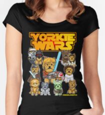 Yorkie Warrs Women's Fitted Scoop T-Shirt