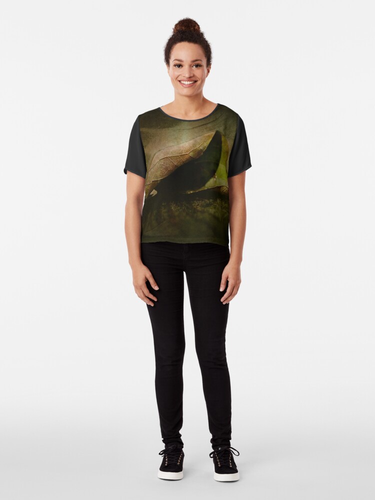 Alternate view of Winds of Change are Upon Us Chiffon Top