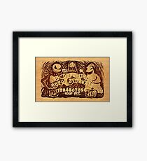 Nightmare Ouija Board Framed Print