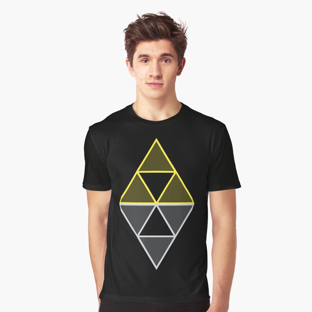 Hyrule & Lorule Triforces Graphic T-Shirt