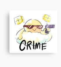 CRIME Metal Print