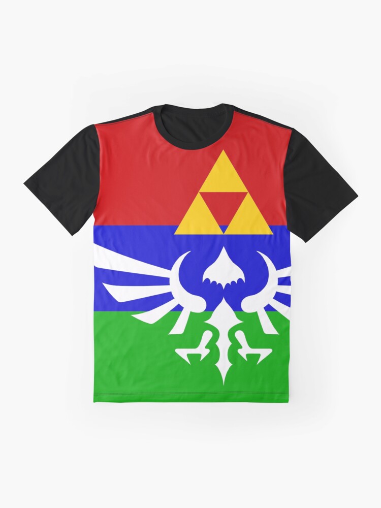 Alternate view of Hyrule Flag Graphic T-Shirt