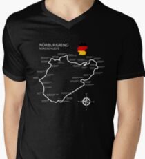 The Nurburgring - Nordschleife Men's V-Neck T-Shirt