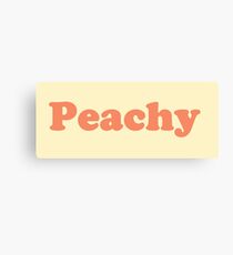 sweet as a peach Canvas Print