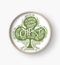 Saint Patrick's Breastplate Clock