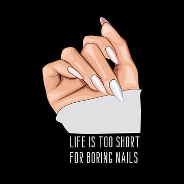 Amazon.com: Nail Queen,Funny Nails Designer Quotes For Nails Art Lovers.  Sweatshirt : Clothing, Shoes & Jewelry