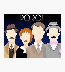 Minimalist Poirot Photographic Print