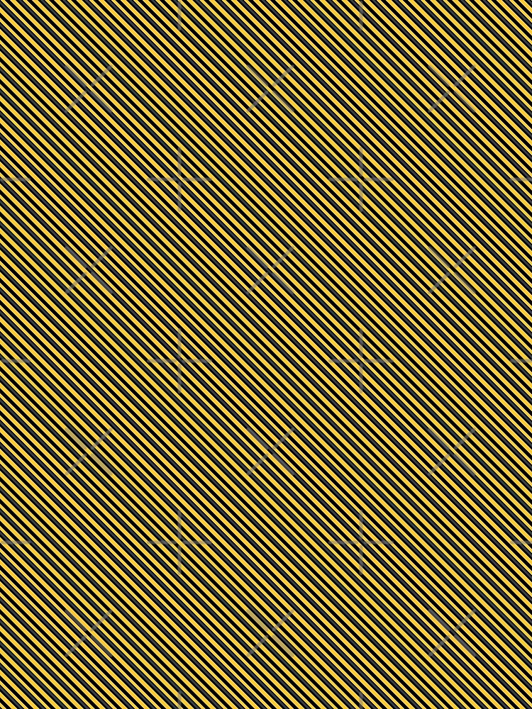 Stripes (Small) - Yellow and Black by Sarinilli