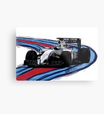 Williams Martini Racing Felipe19 Metal Print