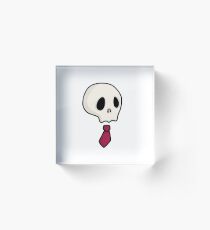 Corporate Bones Acrylic Block