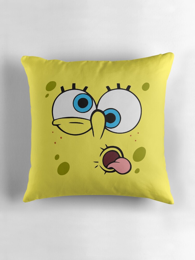 spongebob sequin pillow