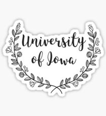 Pegatina Universidad de Iowa