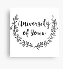 Universität von Iowa Metallbild