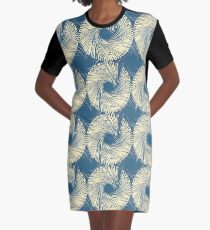 Spinning The Yarn Graphic T-Shirt Dress