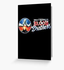 Blood Brothers Greeting Card