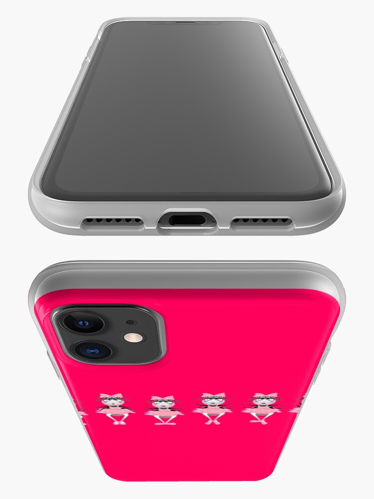 Alternate view of The Fleas Circus - Thew Ballerinas in line. iPhone Case & Cover