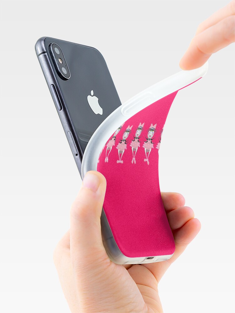 Alternate view of The Fleas Circus - Thew Ballerinas in line. iPhone Case & Cover