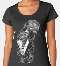 KING RAGNAR LOTHBROK - VIKINGS Women's Premium T-Shirt