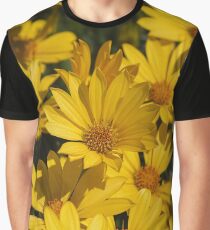 Beautiful Bright Yellow Daisies Graphic T-Shirt