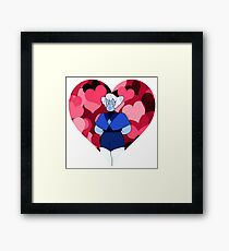 Holly Blue Agate Framed Print