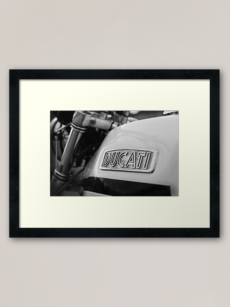 Alternate view of Classic Ducati Framed Art Print