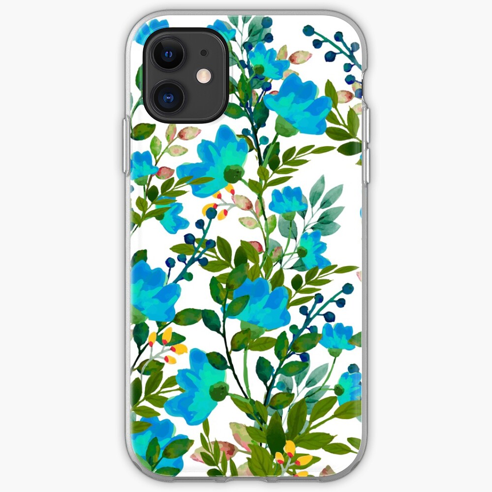 Blue #redbubble #decor #buyart iPhone Case & Cover