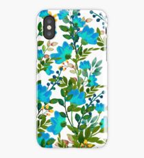 Blue #redbubble #decor #buyart iPhone Case