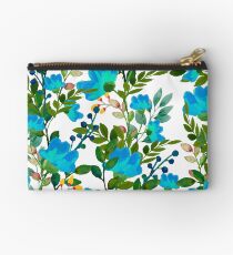 Blue #redbubble #decor #buyart Studio Pouch