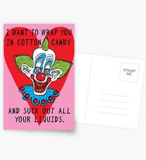 Killer Klown Love Postcards