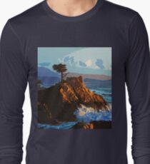 Pebble Beach California, The Lone Cypress Long Sleeve T-Shirt
