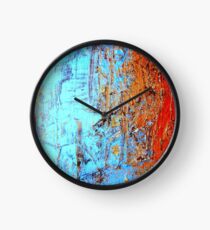 Texturen - Textures - part I - colorful Uhr