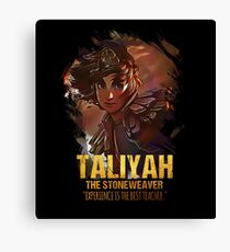 League of Legends TALIYAH - The Stoneweaver Canvas Print