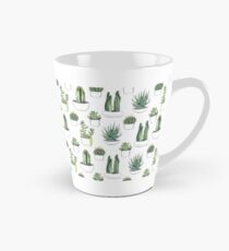 Watercolour cacti & succulents Tall Mug