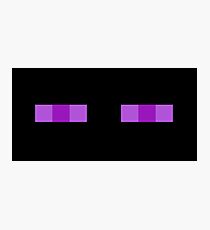 Enderman Eyes Inspired Design Photographic Print