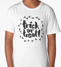 Trick or Treat with Raven Traces Long T-Shirt