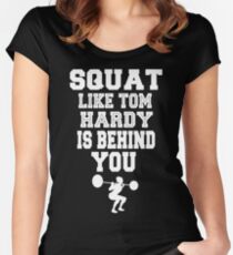 Squat Hardy Women's Fitted Scoop T-Shirt
