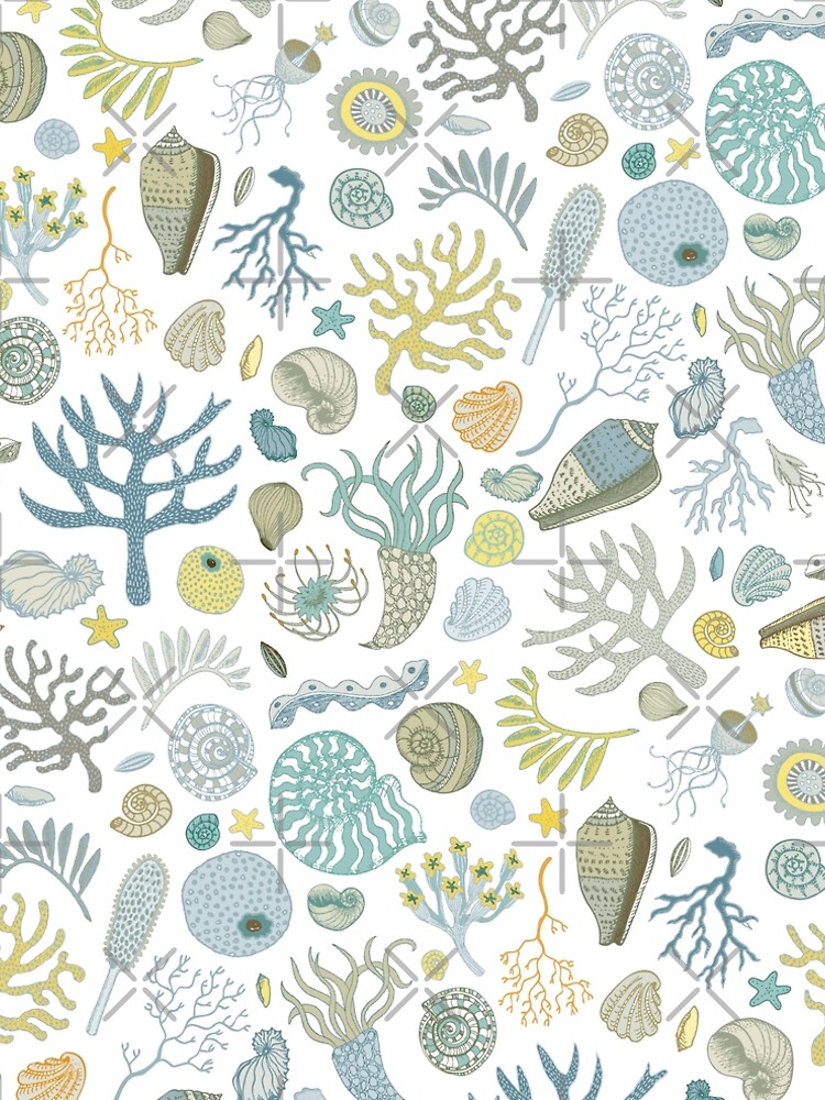 Natural Forms - nautical pattern by Cecca Designs by Cecca-Designs