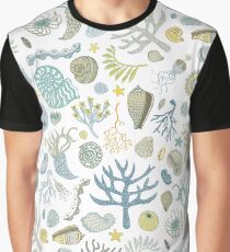 Natural Forms - nautical pattern by Cecca Designs Graphic T-Shirt