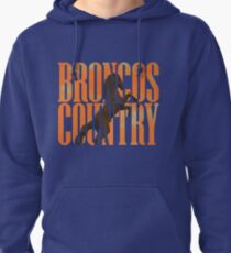 Broncos Country Miles Orange Pullover Hoodie