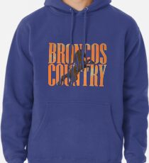 Broncos Country Miles Orange Pullover Hoodie