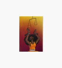 Justice Shackled Art Board